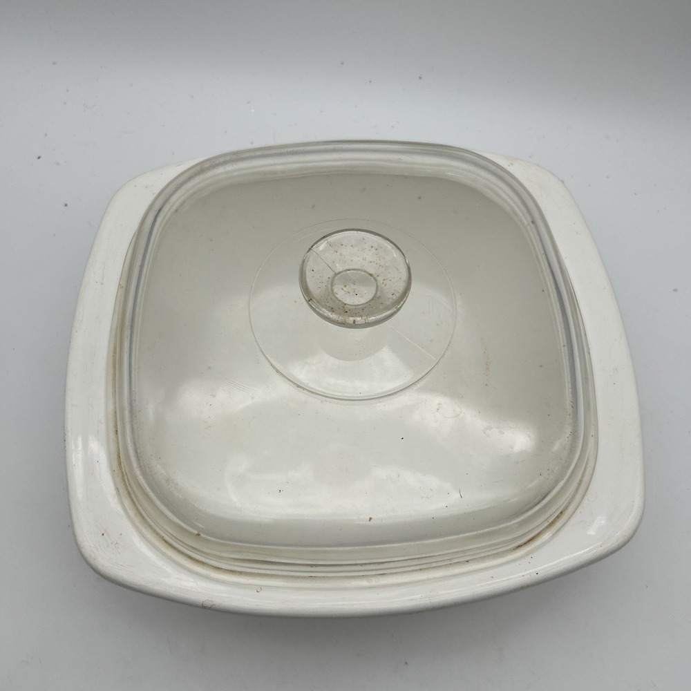 🔥Corning Ware Dutch Oven Casserole Blue Cornflower 4 qt  P-34-B 1970s VTG Lid - Picture 3 of 7